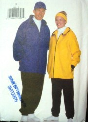 5086 MR MS FLEECE ZIP HOODIE JACKET,PANTS,CAP PATTERN XS-XL